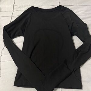 lululemon athletica Black Long Sleeve Top